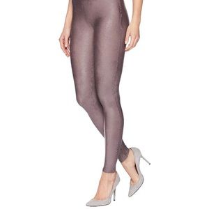 Spanx faux leather leggings - antique rose color